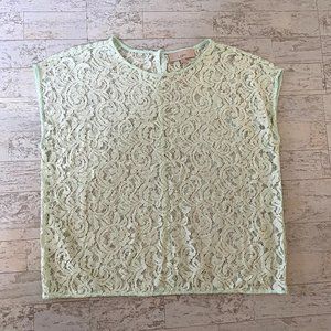 Loft Lace Top in Mint